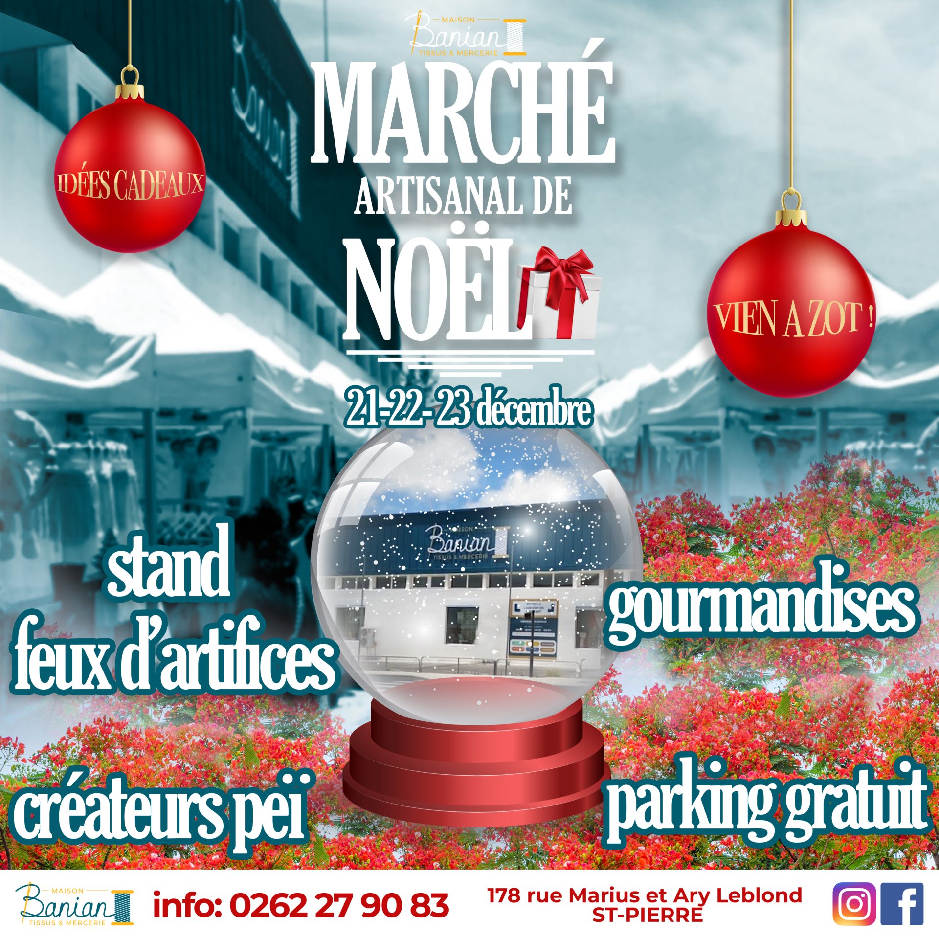 3 ème édition de notre marché de Noël !