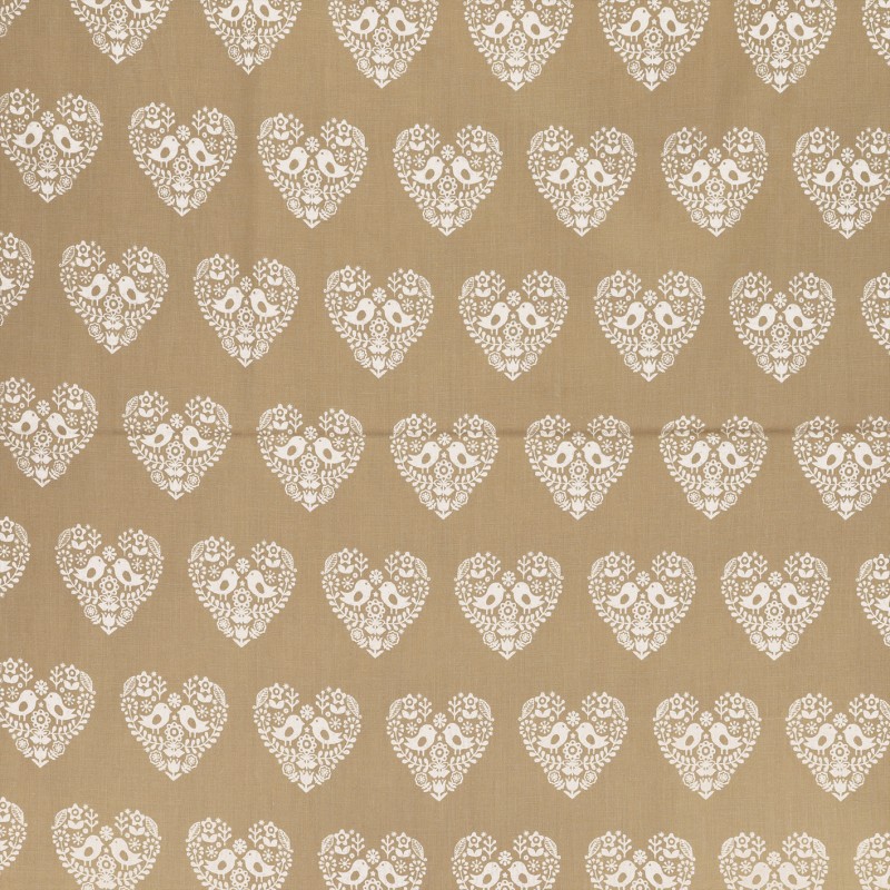 Coton Imprimé Oiseaux Amoureux — vue 4