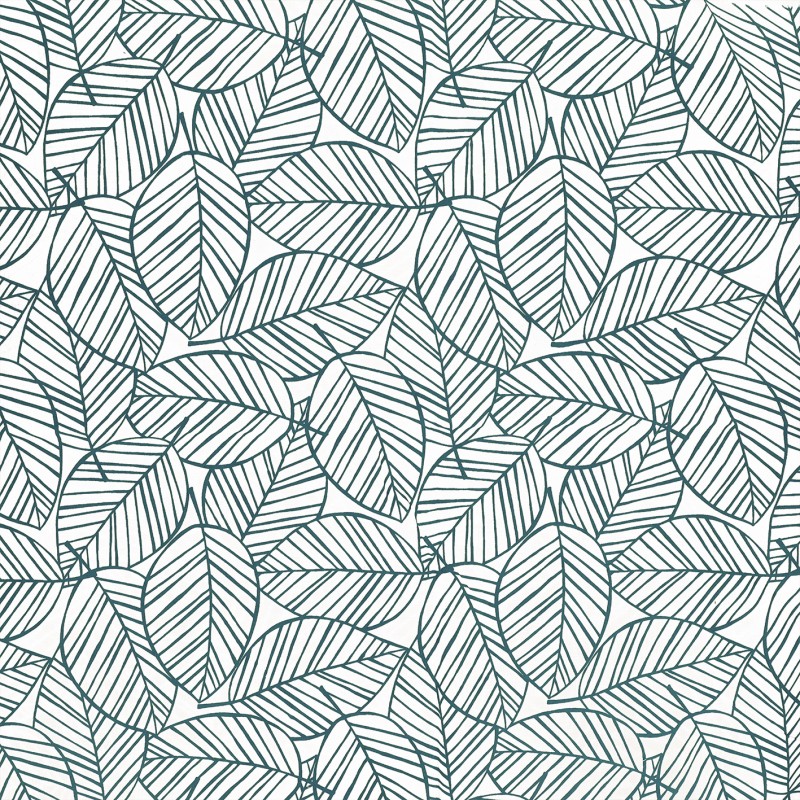 Coton Imprimé Feuillage — vue 4