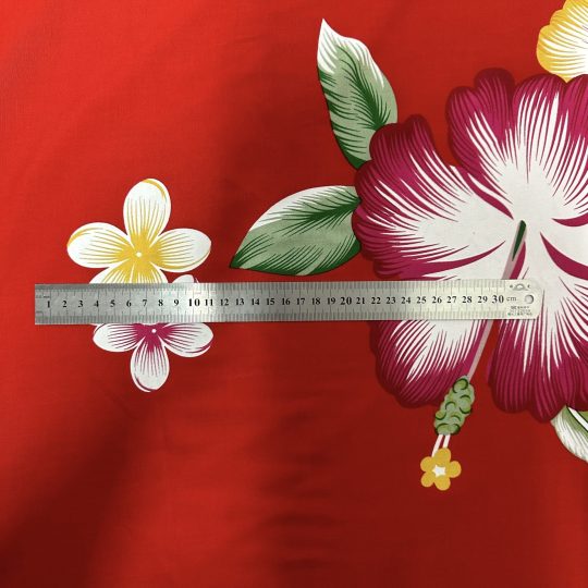 Fibrane Imprimée Hibiscus Et Tiarée — vue 7