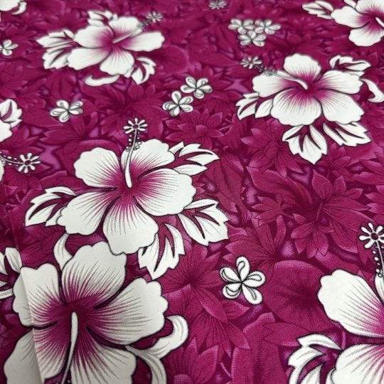 Fibrane Imprimée Hibiscus Mini Floral — vue 3