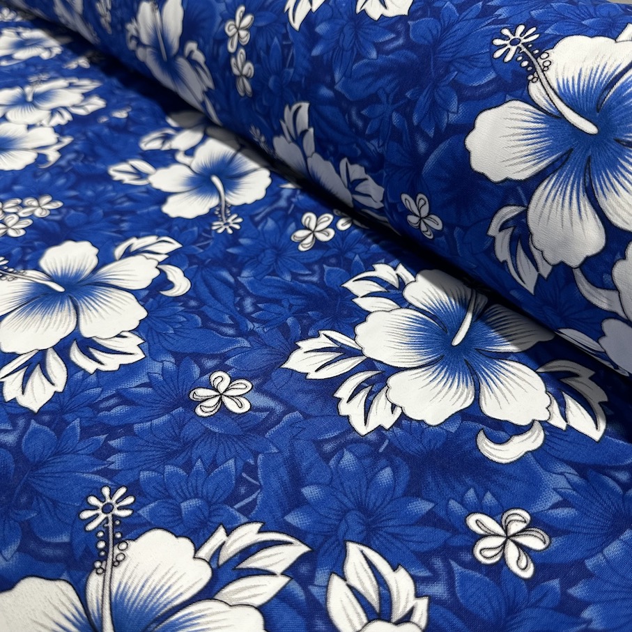 Fibrane Imprimée Hibiscus Mini Floral — vue 7