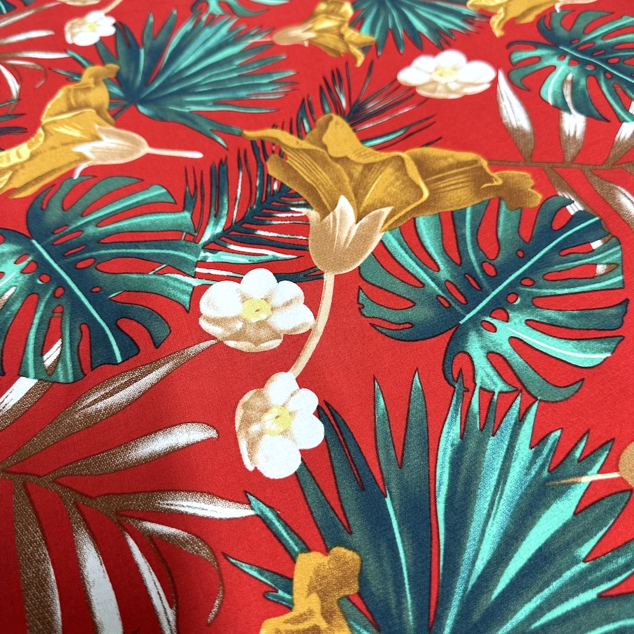 Viscose Imprimée Tropicale — vue 3