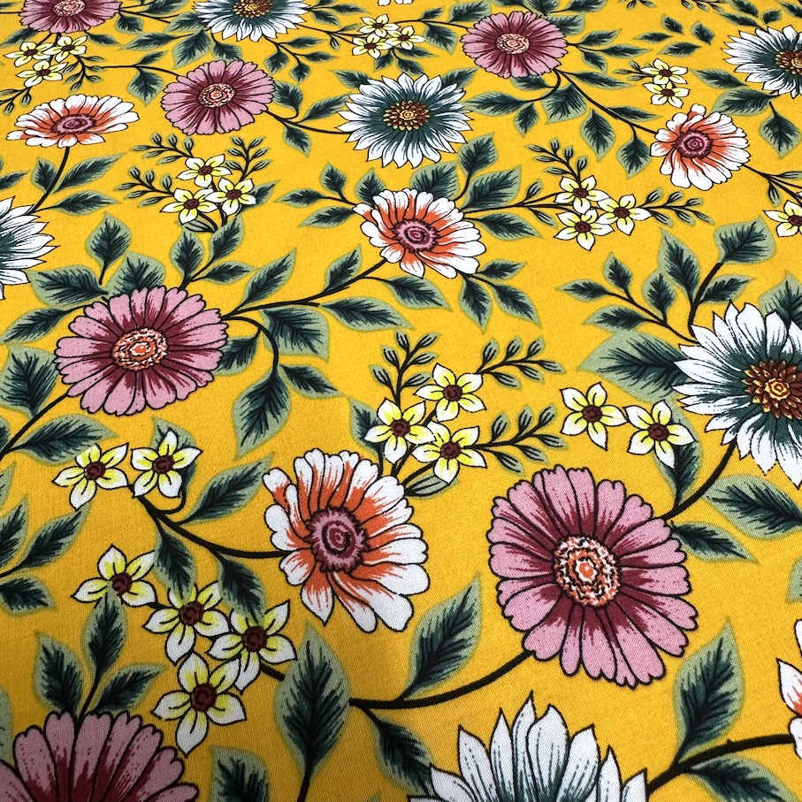 Viscose Imprimée Florale — vue 2