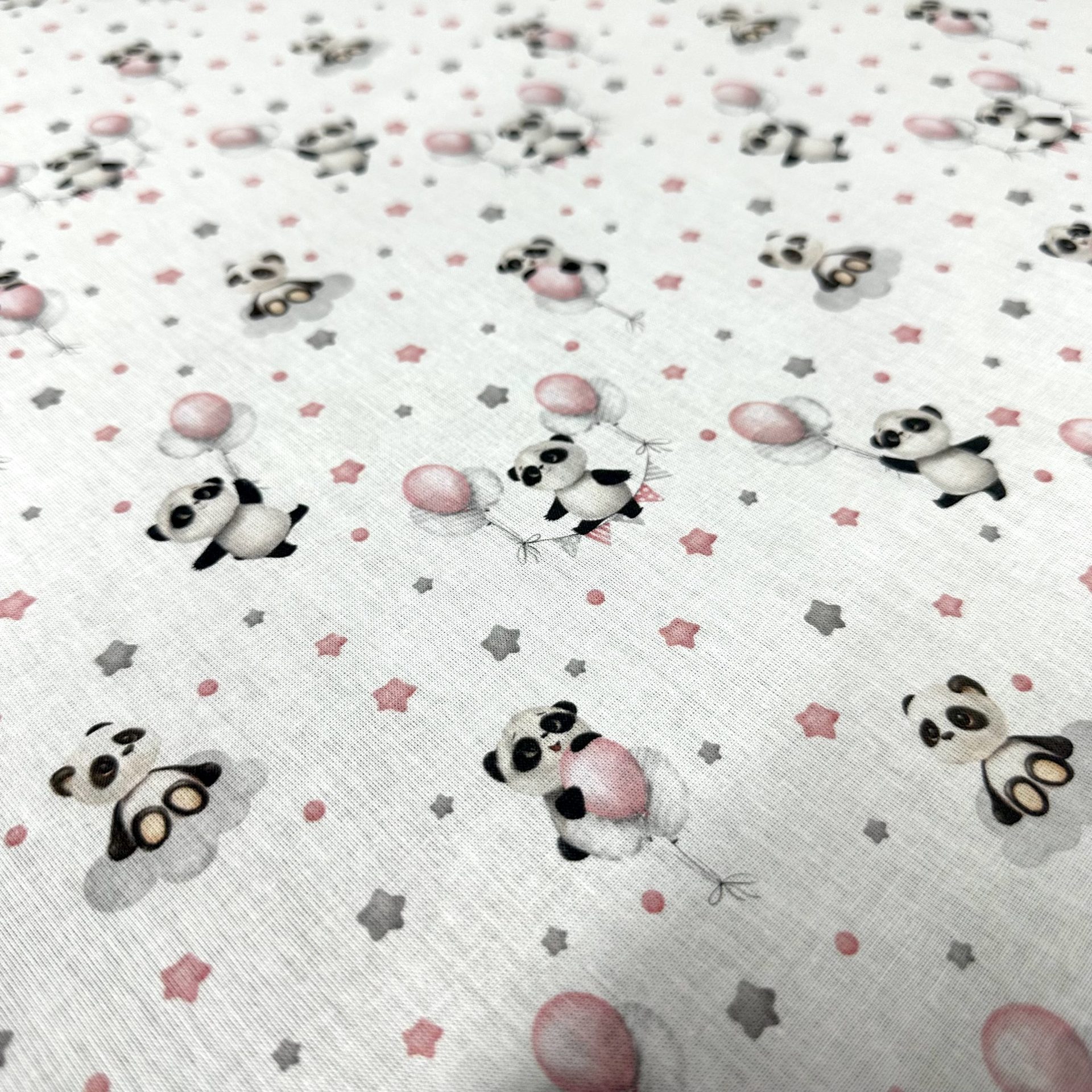 Popeline Coton – Pandas Mignons — vue 6