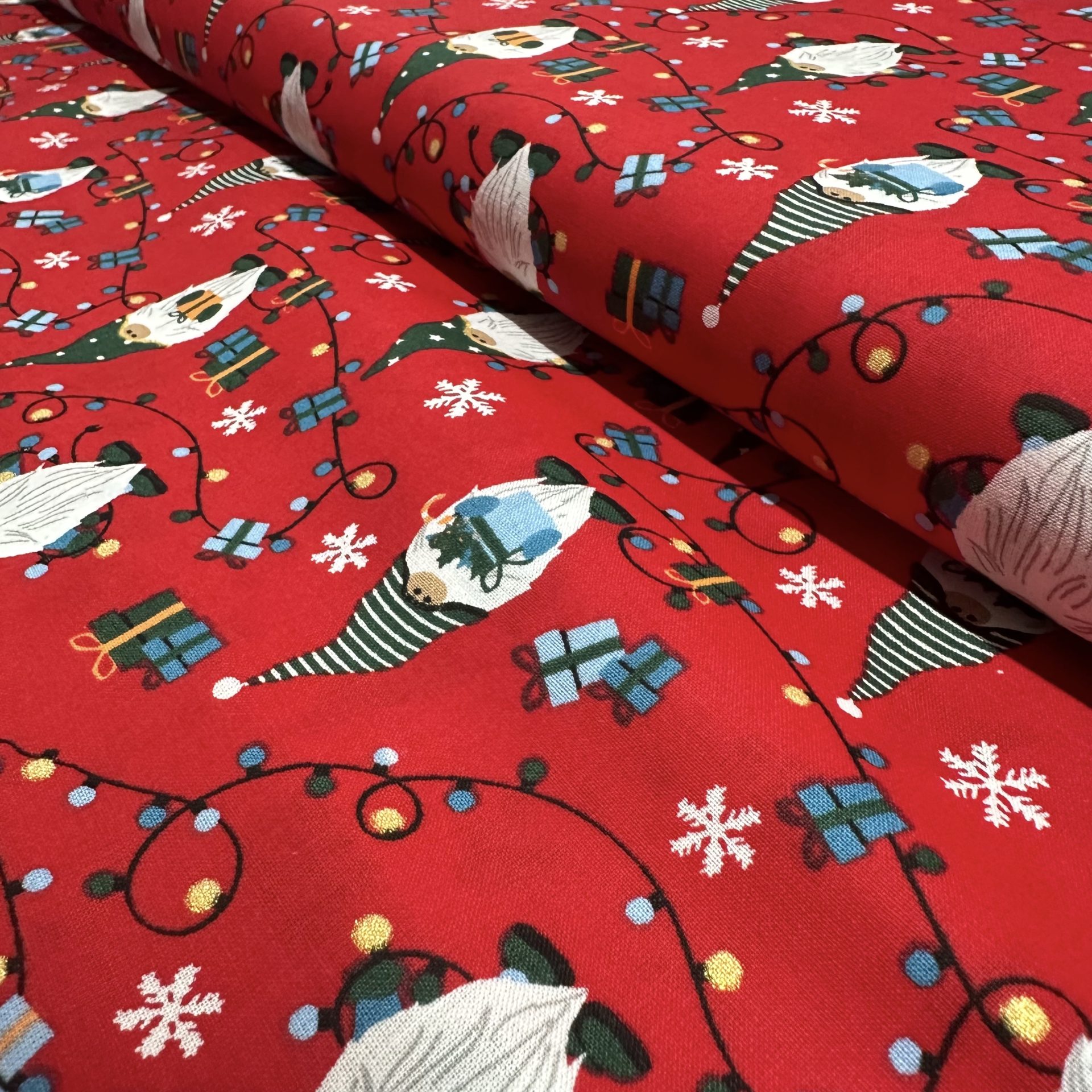 Popeline Coton – Motif Noël Père Noel — vue 6