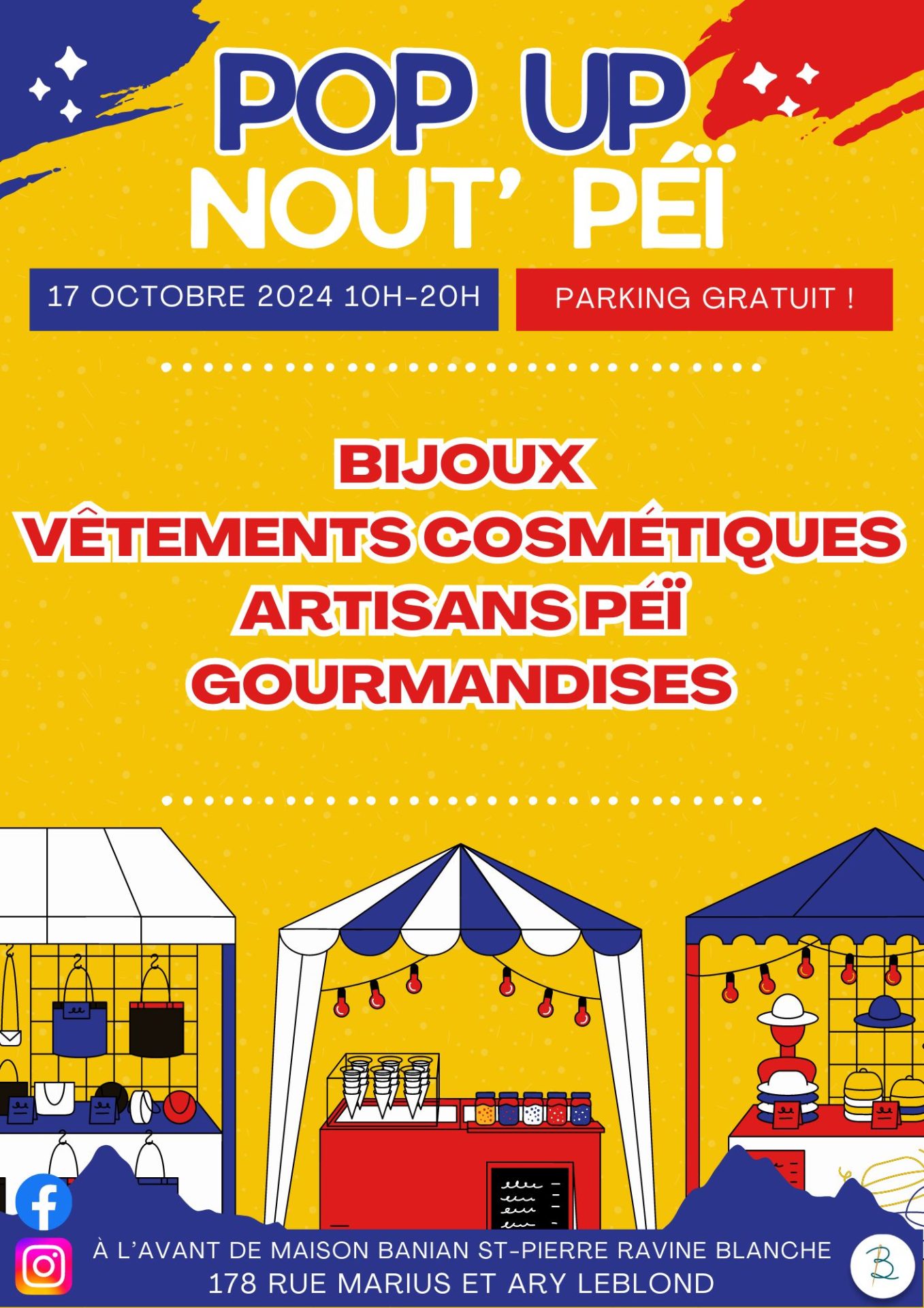 Pop Up Nout&rsquo; Péï🇷🇪 !