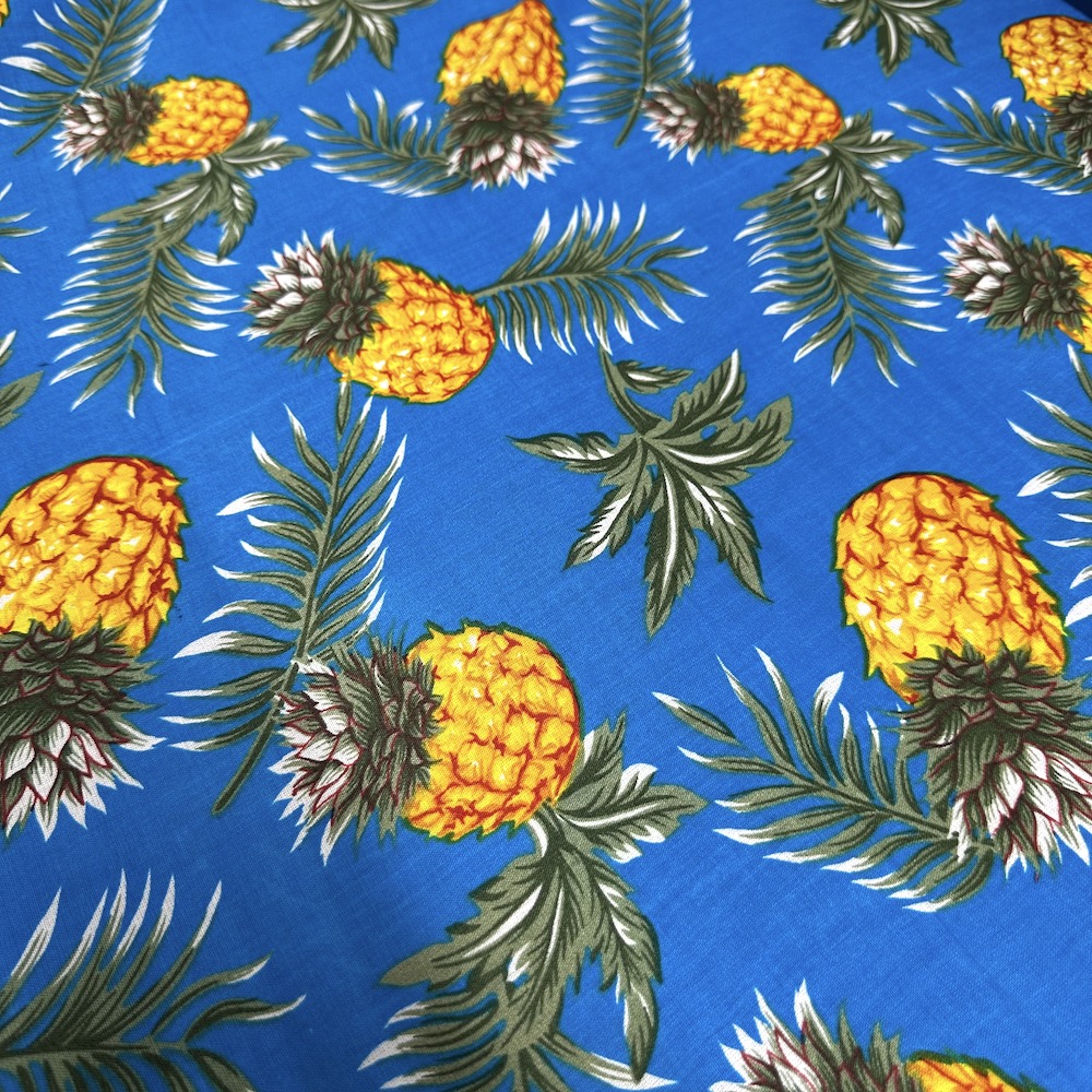 Fibrane Imprimée Motif Ananas — vue 2
