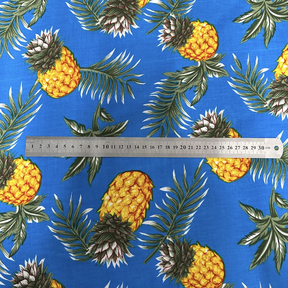 Fibrane Imprimée Motif Ananas — vue 3