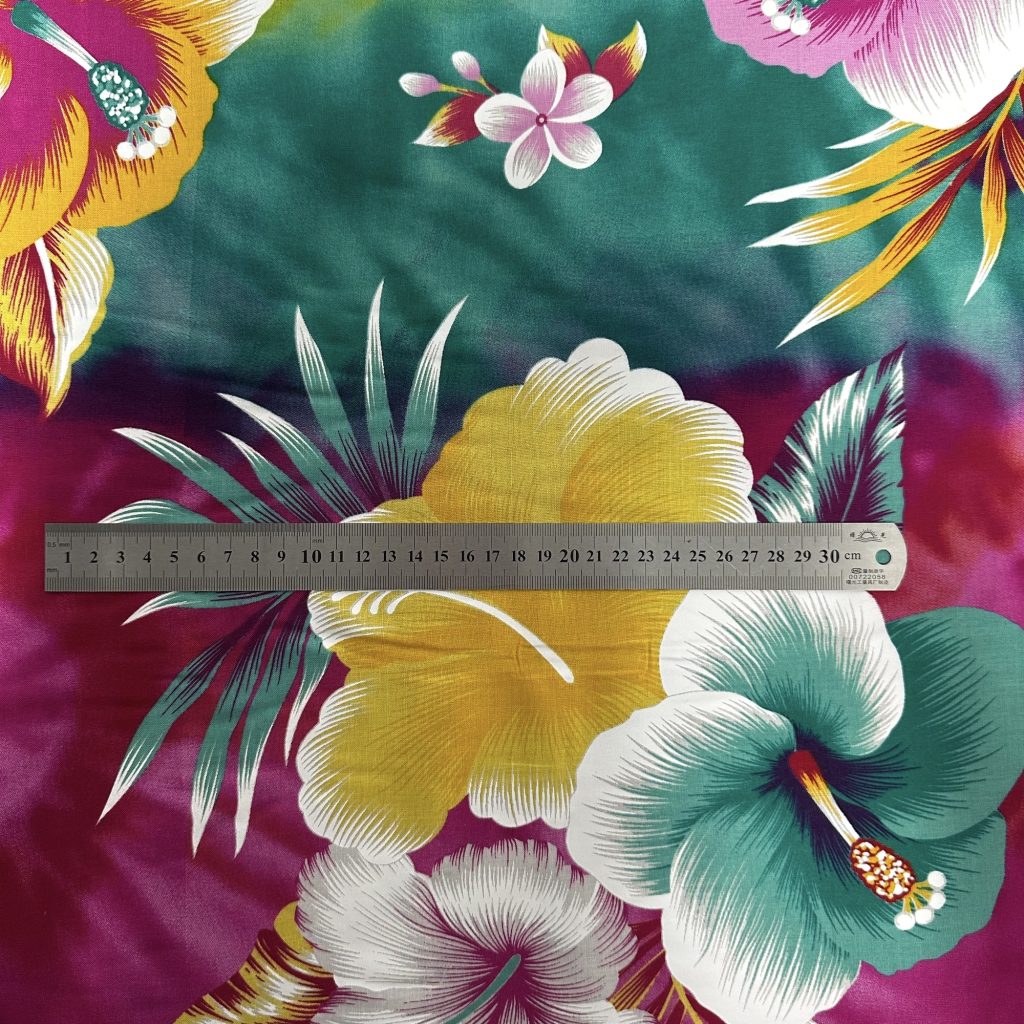 Fibrane Imprimée Hibiscus Tie And Dye — vue 10