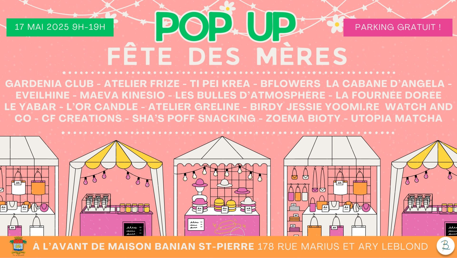 2 ème édition de notre POP UP Fête des Mères !