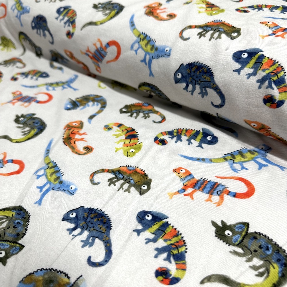 Jersey Digital Coton – Les Caméléons