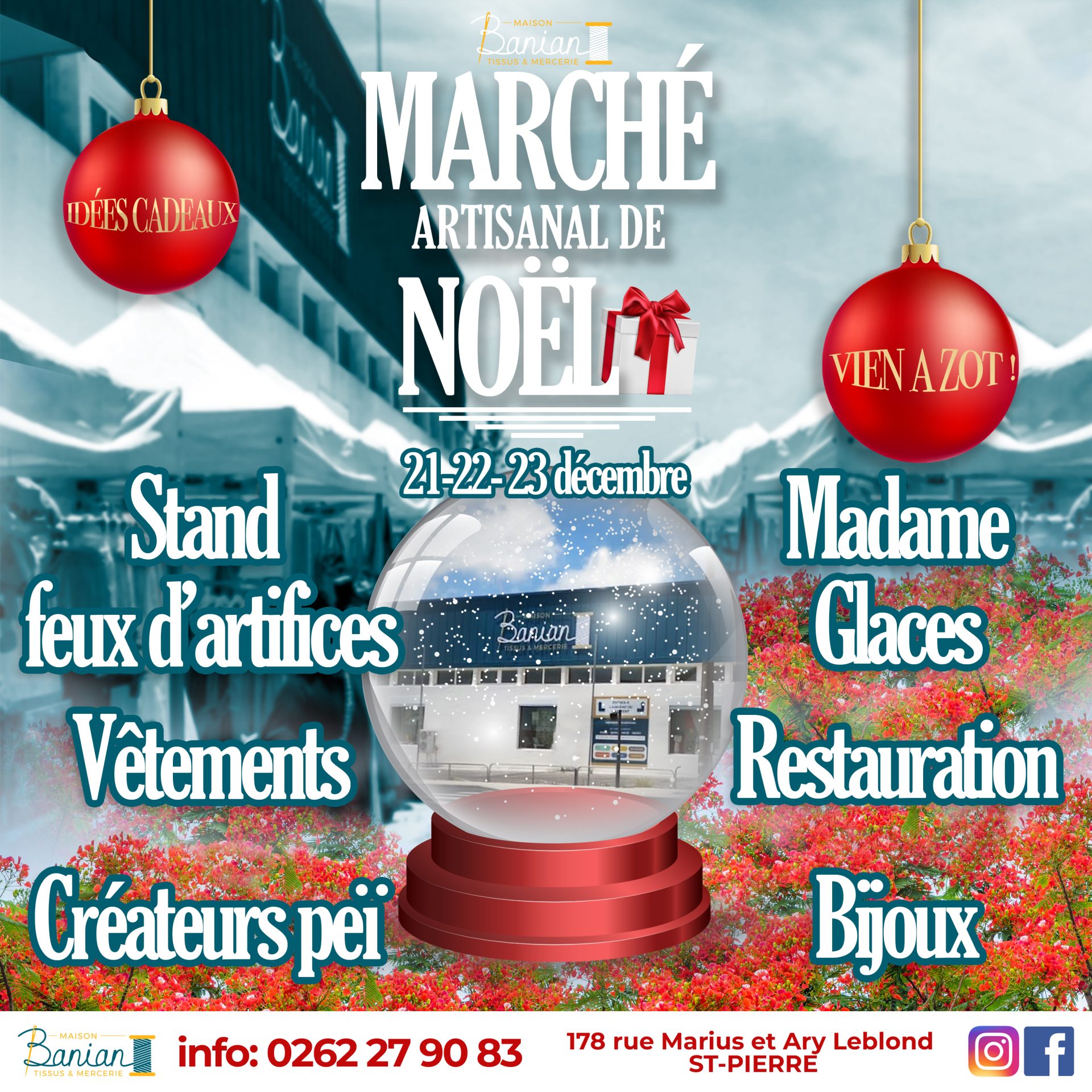 4 ème édition de notre marché de Noël !
