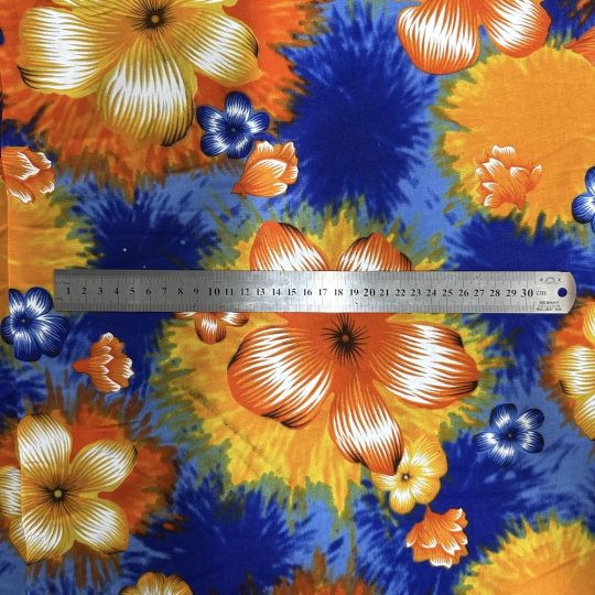 Fibrane Hibiscus Tropicale Multicolore Tie & Dye — vue 10