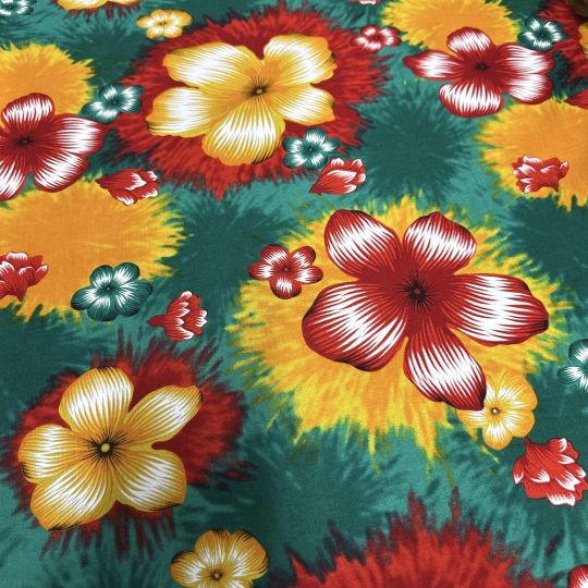 Fibrane Hibiscus Tropicale Multicolore Tie & Dye — vue 11