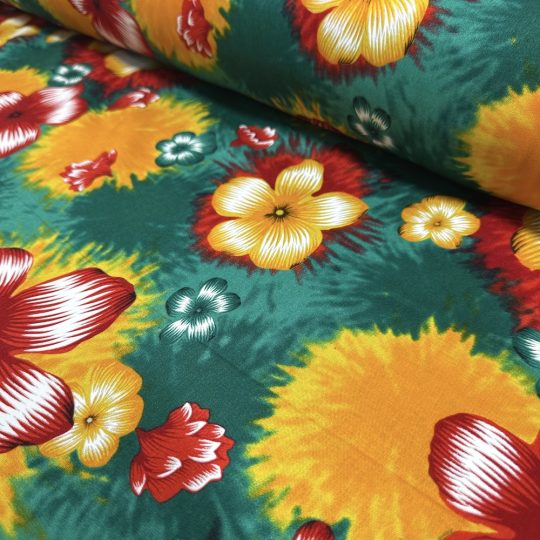 Fibrane Hibiscus Tropicale Multicolore Tie & Dye — vue 12
