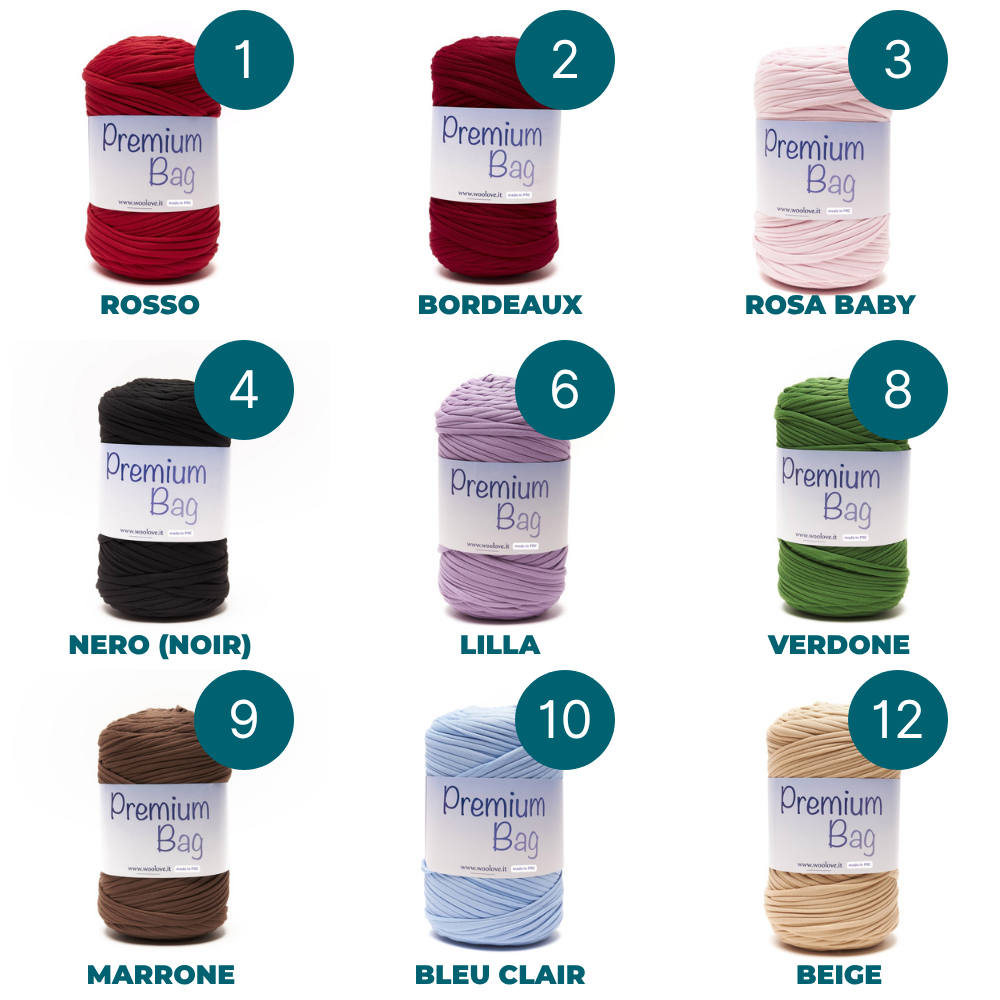 Fil Trapilho Premium Bag Laine T-Shirt — vue 2